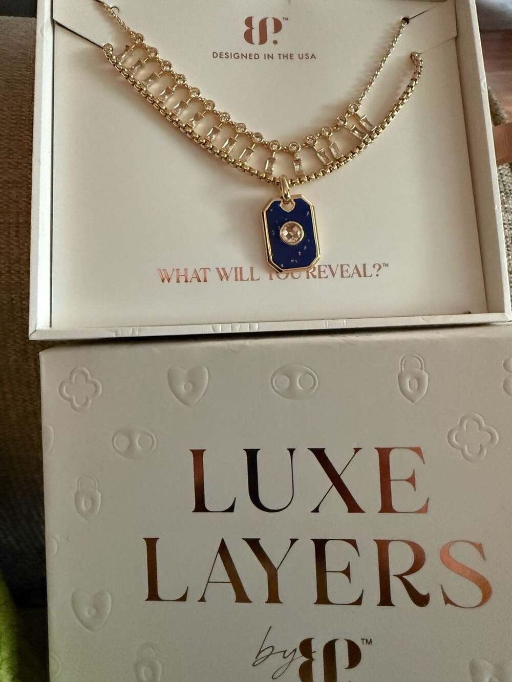Bomb Party Luxe Layers All Is Fair In Love And Sparkle Engineered Lapis & Cubic